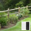36inch x 50ft Black Vinyl Coated Hardware Cloth 2" X 3" 16Ga Welded Wire Mesh fence, PVC Coated Welded Chicken Wire Fencing